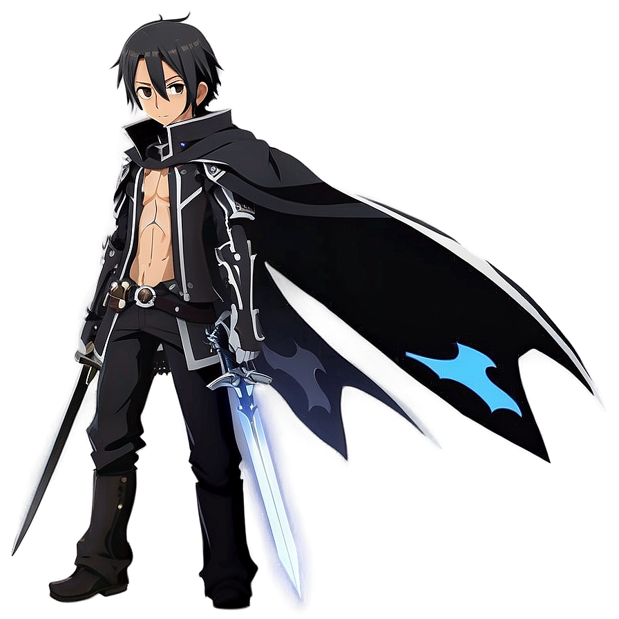 Kirito Avatar PNG 06232024 PNG with transparent background