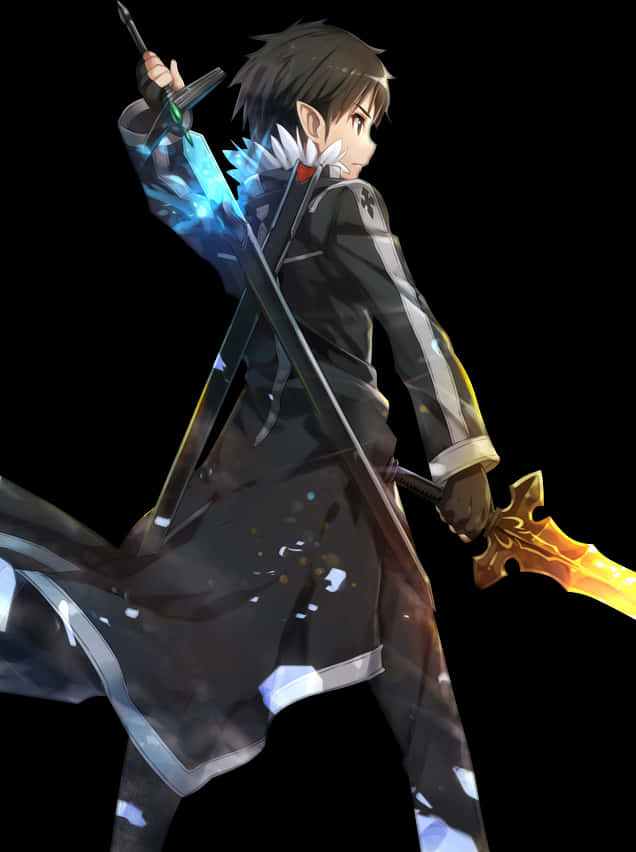 Kirito Dual Wielding Swords