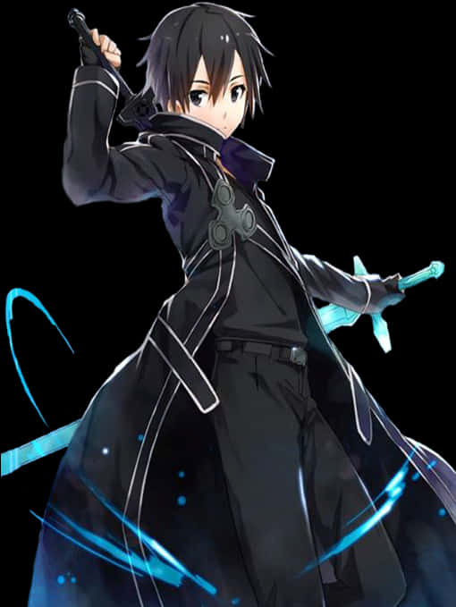 Kirito Sword Art Online Action Pose