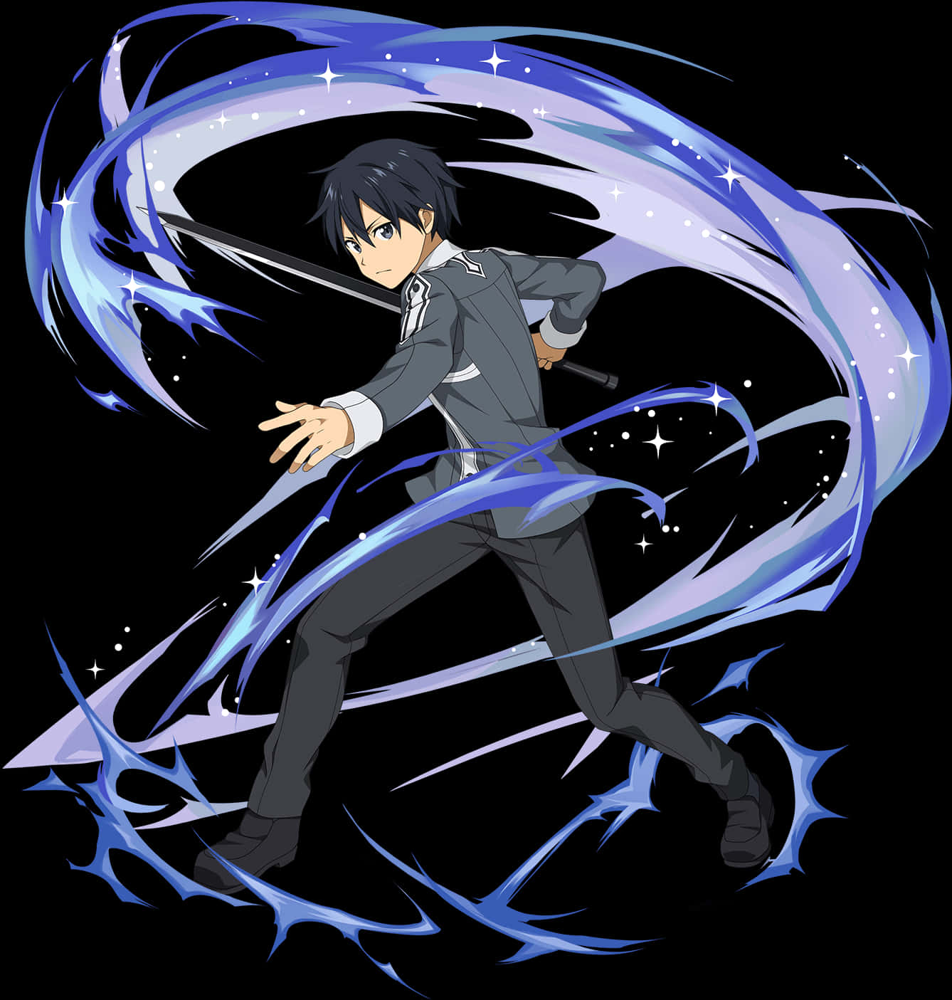 Kirito Sword Art Online Action Pose