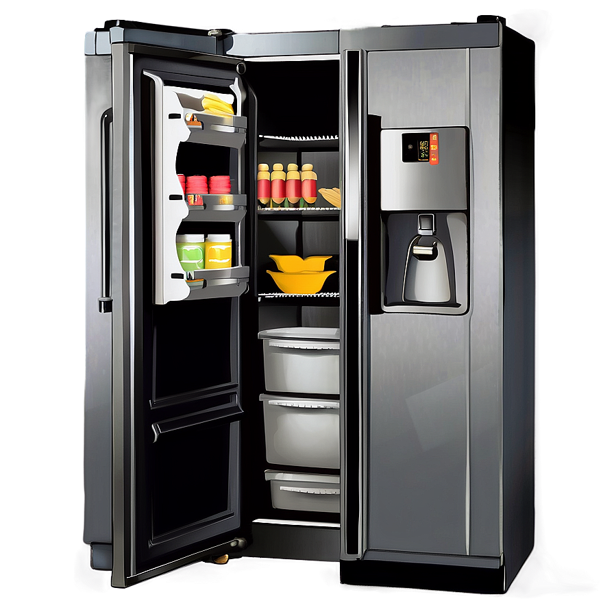 Kitchen Freezer Illustration Png 79