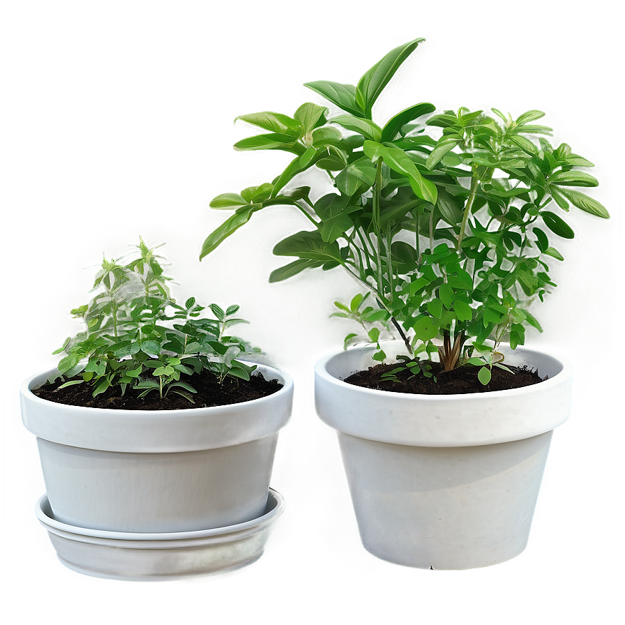 Kitchen Potted Herb Gardens PNG 06122024 PNG image with a transparent background, free high-resolution download