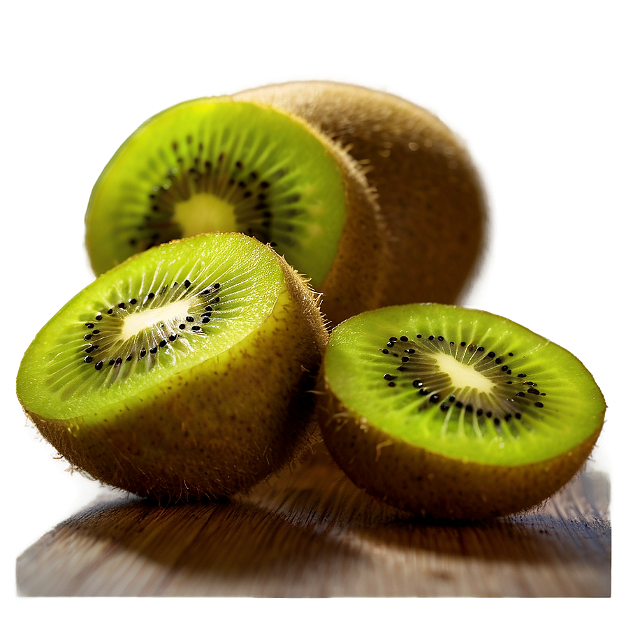 Kiwi On Cutting Board Png Yhg37