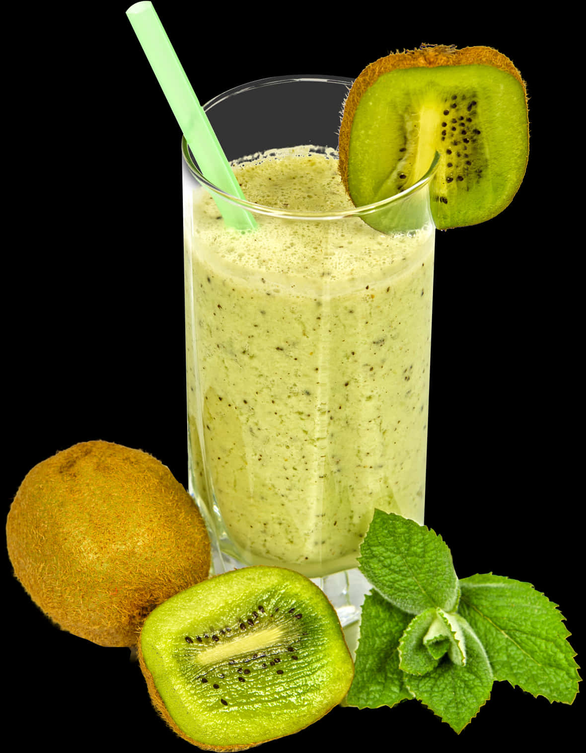 Kiwi Smoothiewith Fresh Mint.jpg