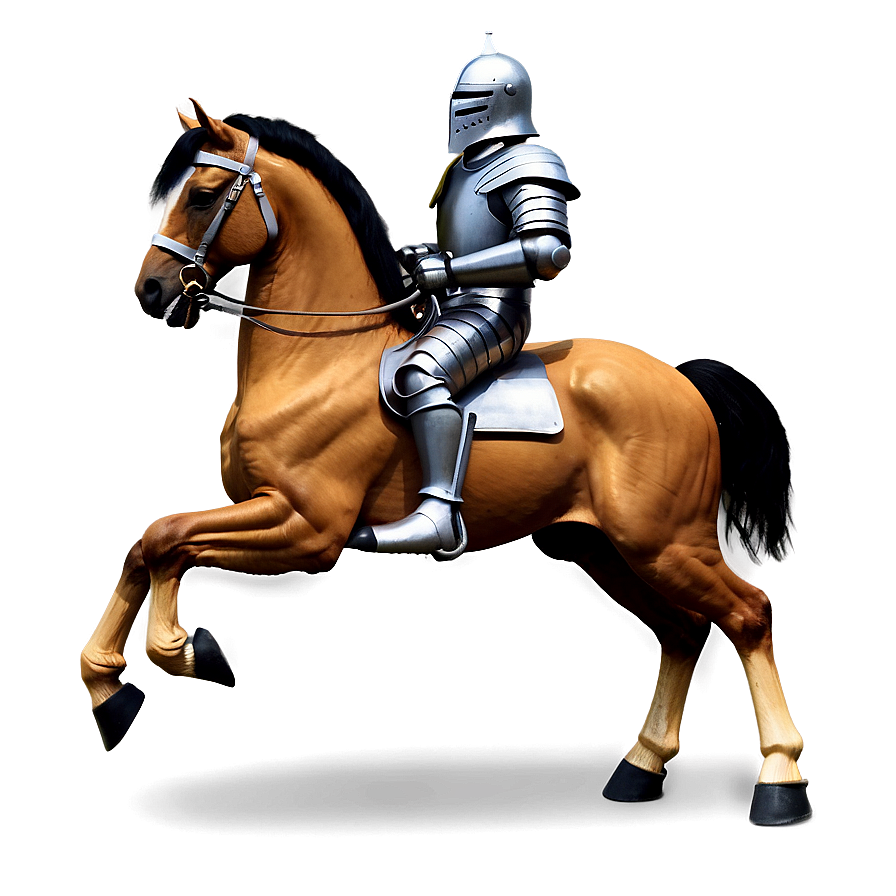 Knight Riding Horse Png Ksi75