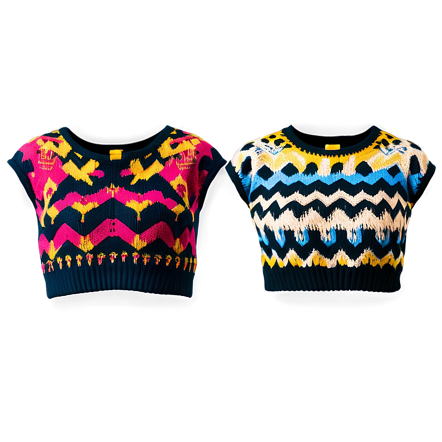 Knit Crop Top Png Trw