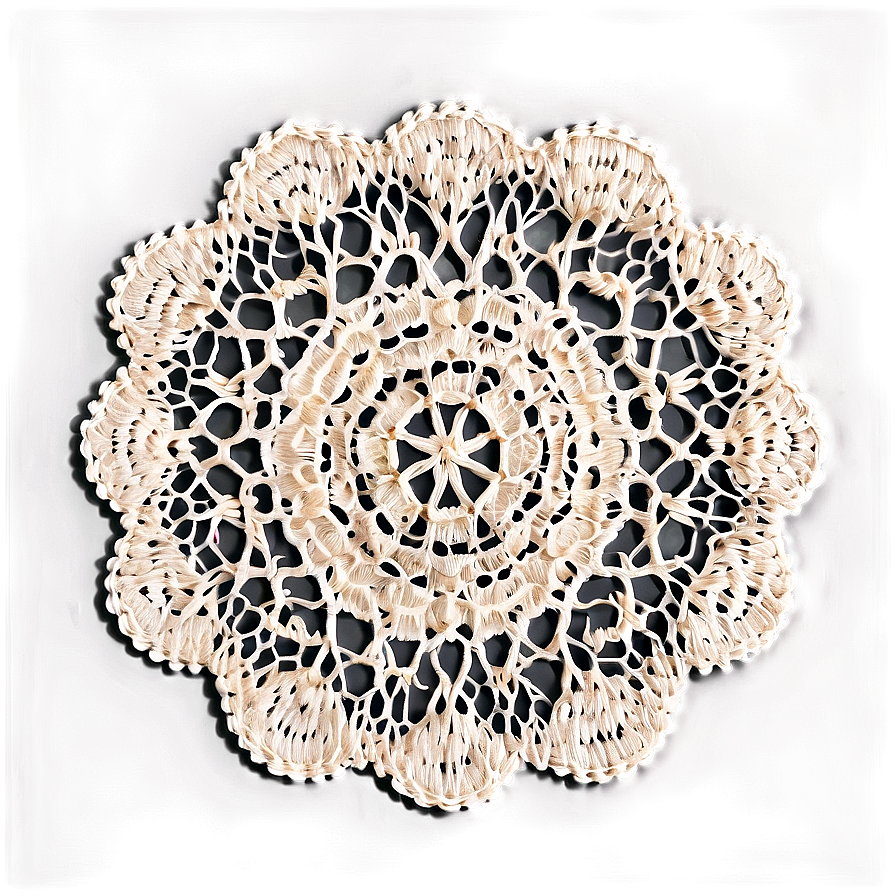 Knitted Doily Texture Png Ges