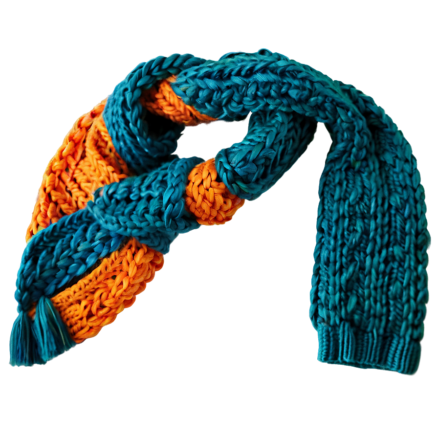 Knitted Scarf PNG isj PNG with transparent background