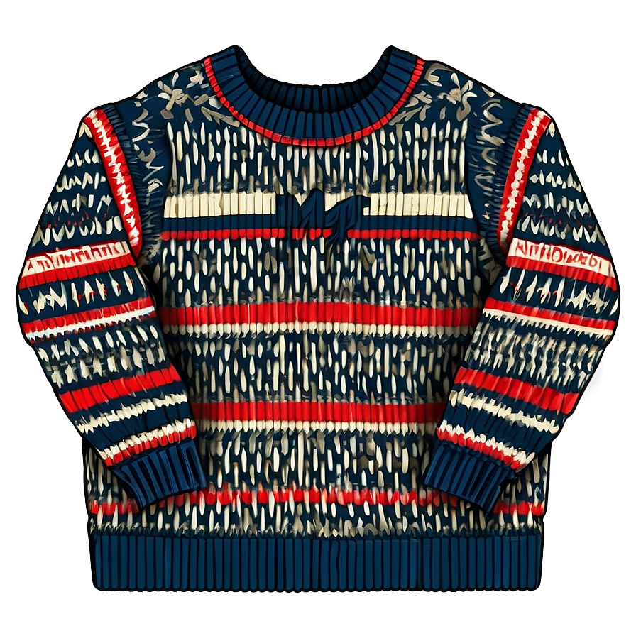 Knitted Sweater Design Png 06292024