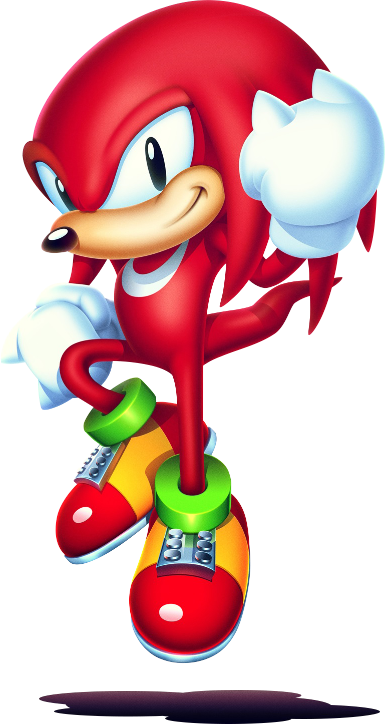 Knuckles The Echidna Pose