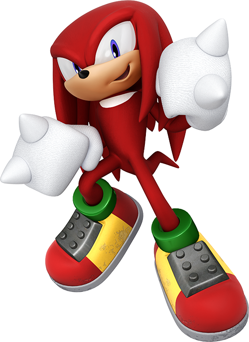 Knuckles The Echidna Pose