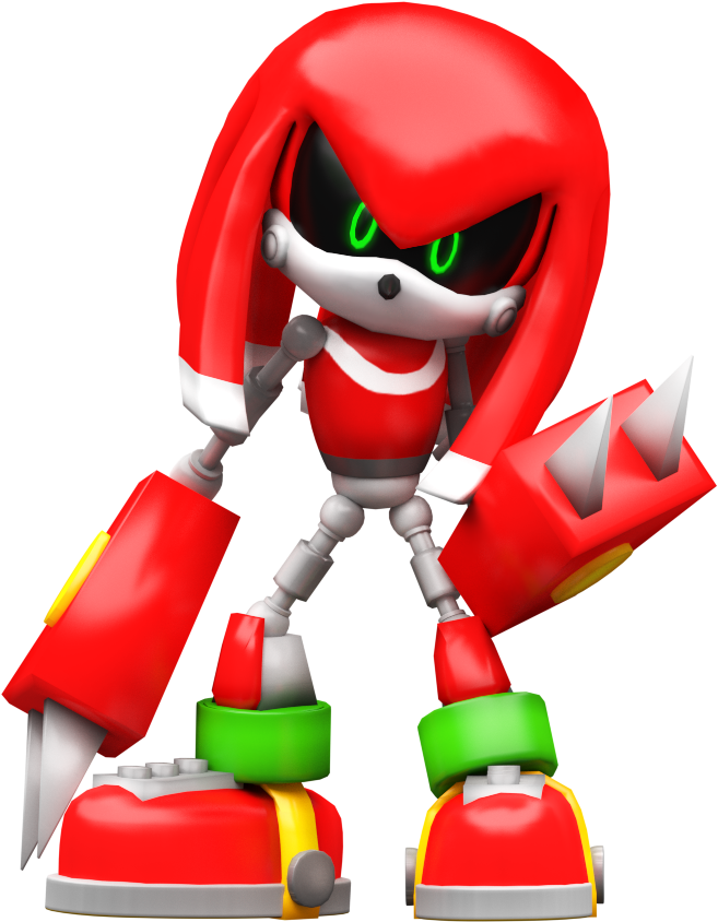 Knuckles The Echidna3 D Render