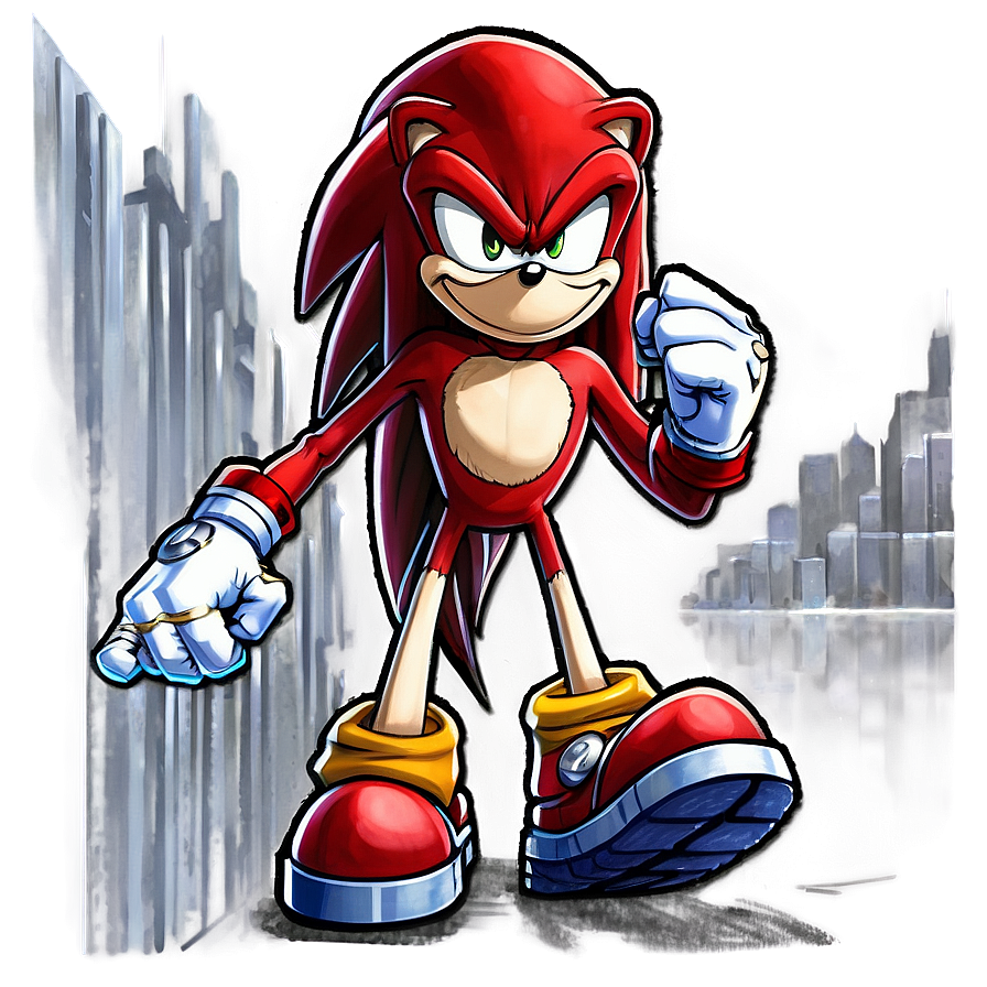 Knuckles The Powerhouse Png Jnd82