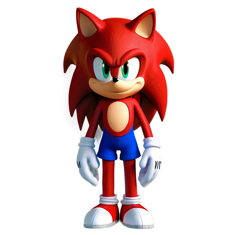 Knuckles With Sonic And Amy Png Wqe