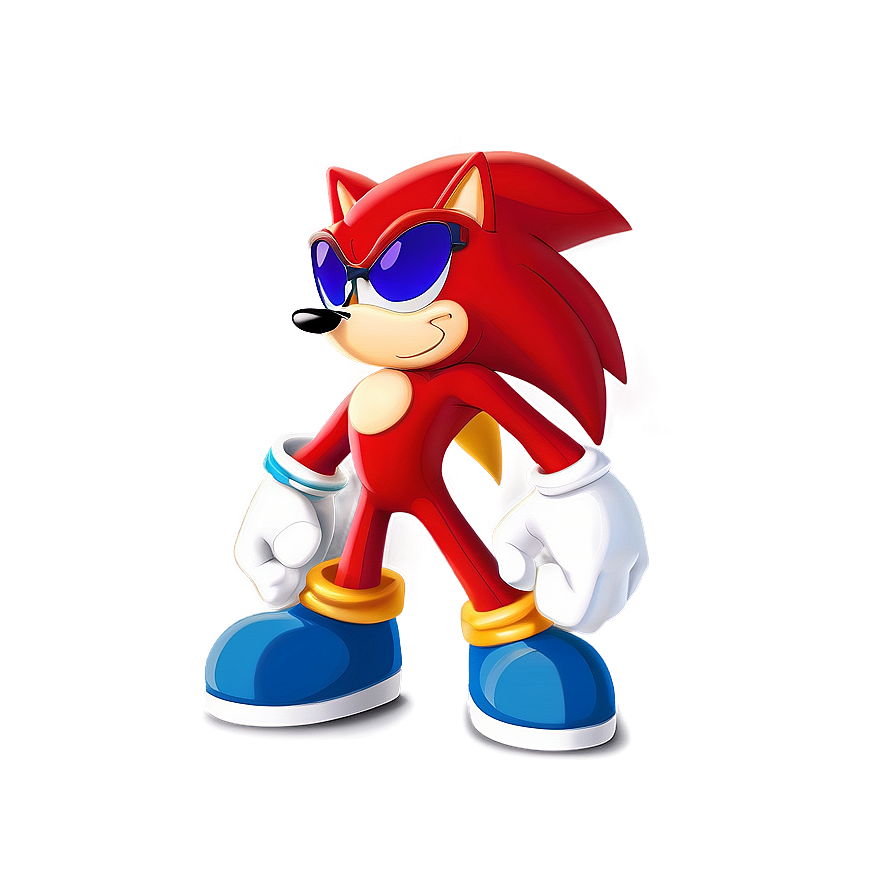 Knuckles With Sunglasses Png Vnn