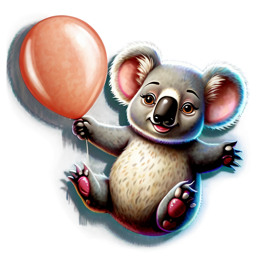 Koala And Balloon Png 71