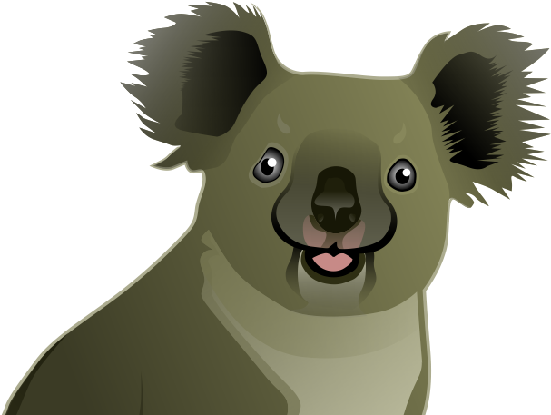 Koala Clipart Wildlife Biology - Transparent Background Koala Clip Art PNG with transparent background