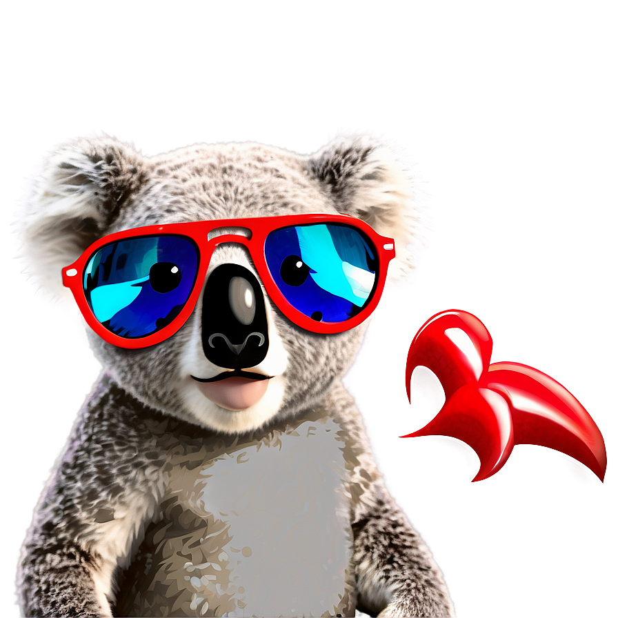 Koala In Sunglasses Png Tcx