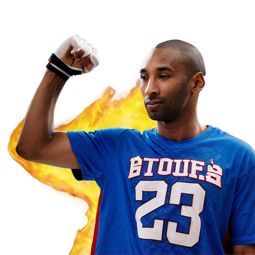 Kobe Action Shot PNG jud PNG with transparent background
