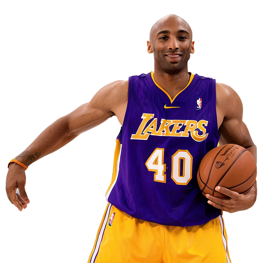 Kobe Action Shot PNG ufn PNG with transparent background