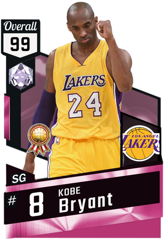 Kobe Bryant Lakers Card Design