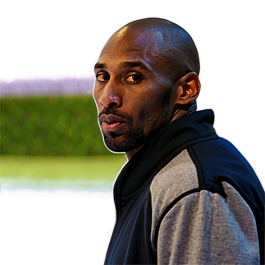 Kobe Bryant Serious Face PNG 05212024 PNG with transparent background