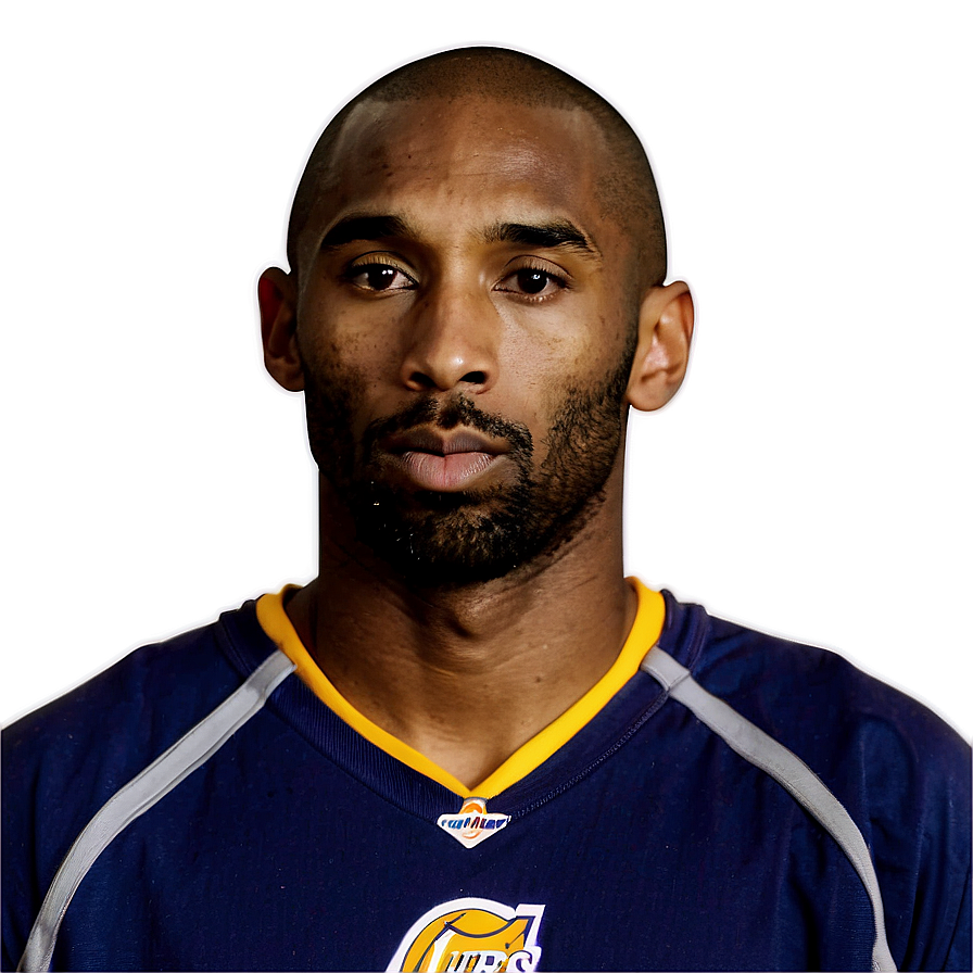 Kobe Bryant Serious Face PNG shs88 PNG with transparent background