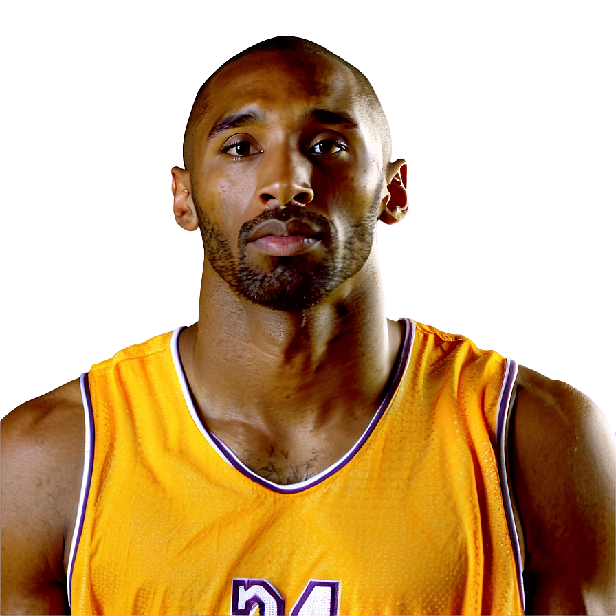 Kobe Bryant Tribute Art PNG 05212024 PNG with transparent background