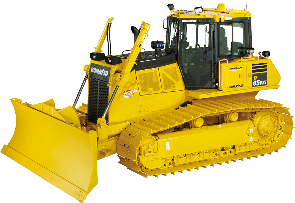 Komatsu D65 P X I Yellow Bulldozer