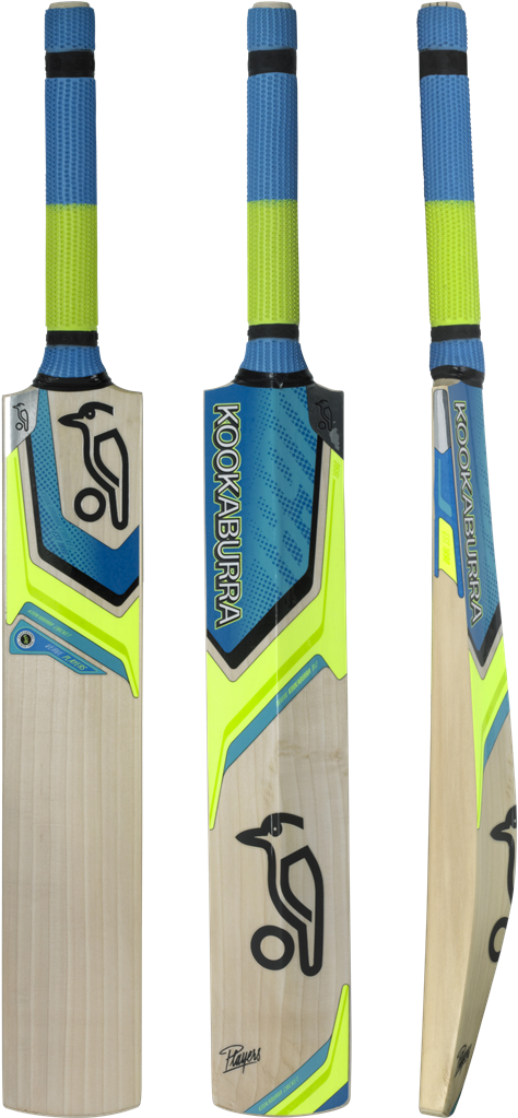 Kookaburra Cricket Bat Three Views