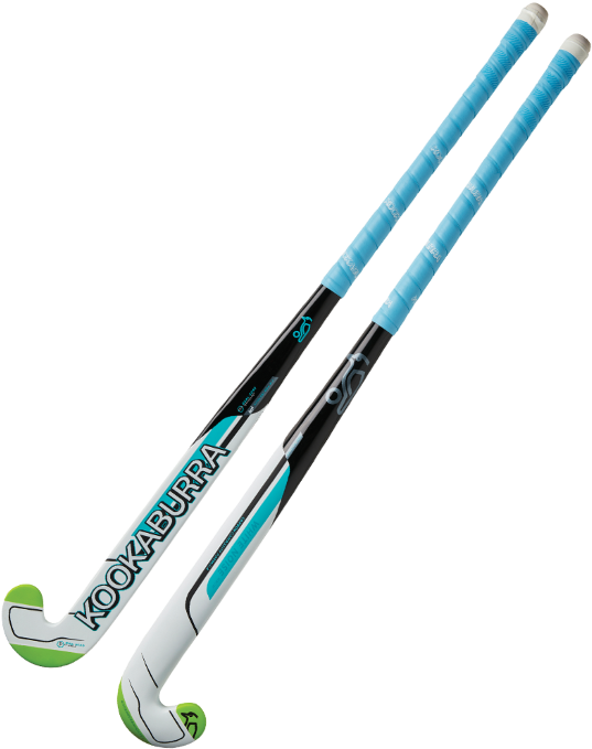 Kookaburra Hockey Sticks PNG with transparent background