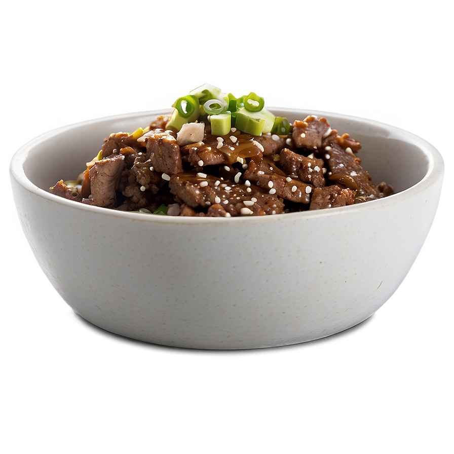 Korean Beef Bulgogi PNG 06262024 PNG with transparent background
