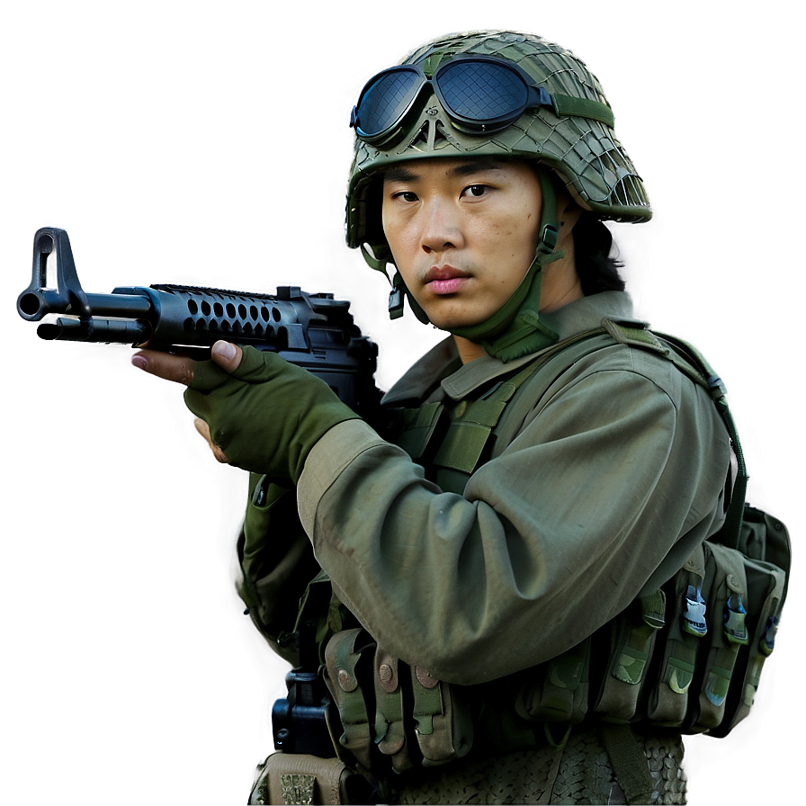 Korean People's Army Soldier Png 58