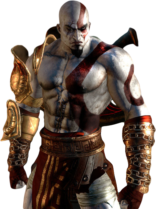 Kratos Godof War Fierce Stance