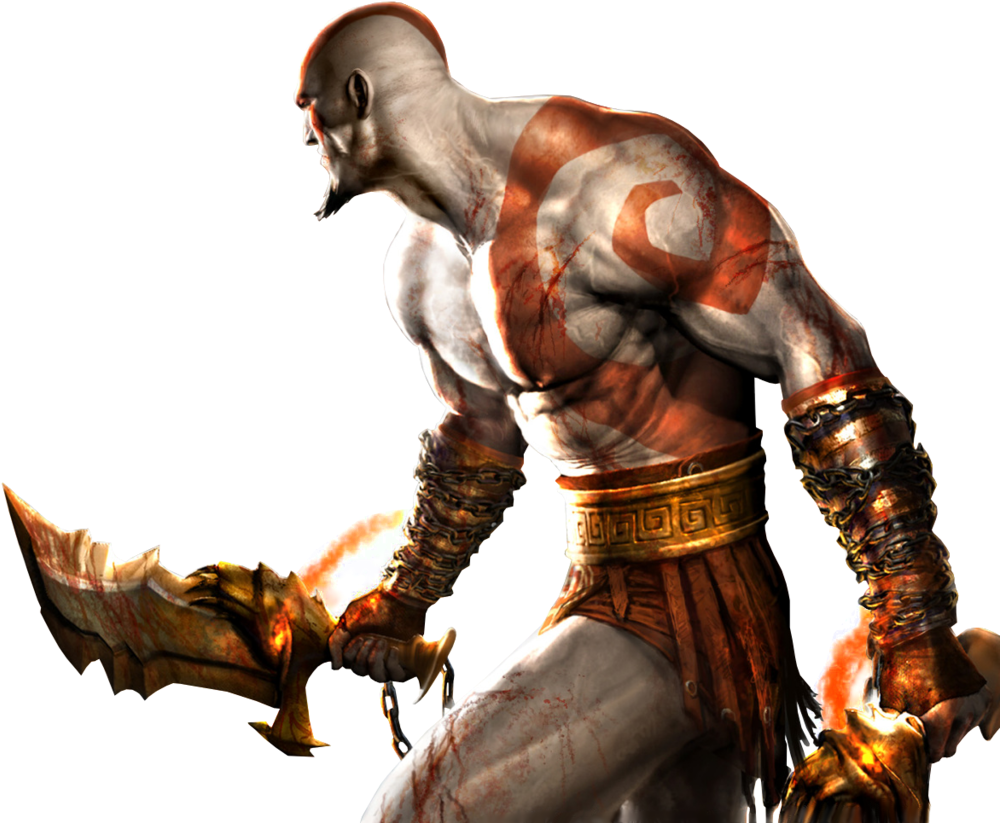 Kratos Godof War Fierce Stance