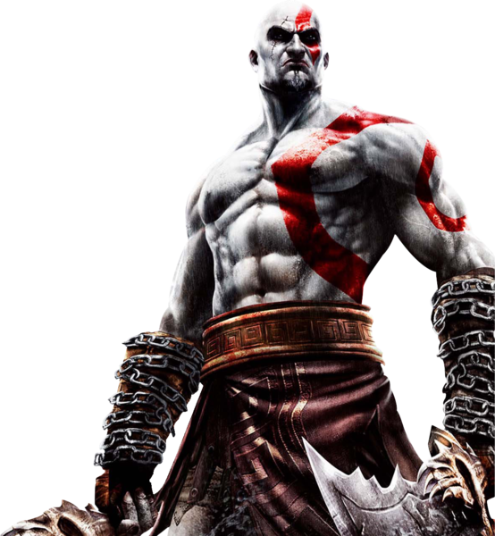 Kratos Godof War Fierce Stance