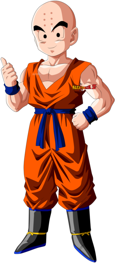 Krillin D B Z Character Thumbs Up