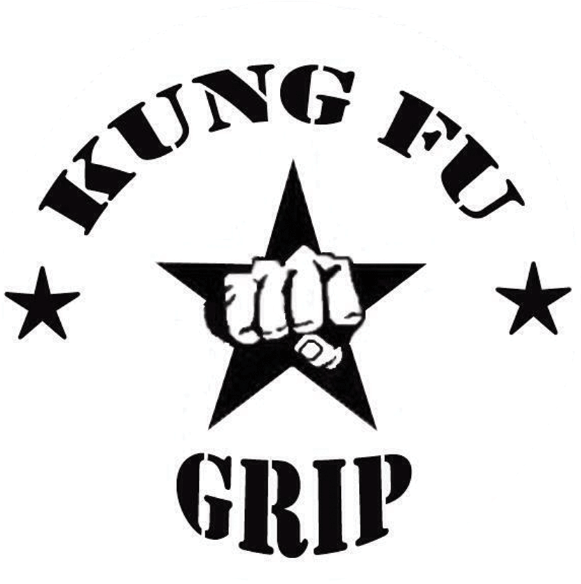 Kung Fu Grip Band Logo PNG with transparent background