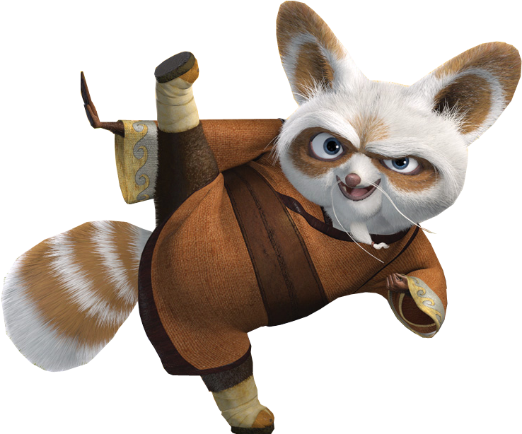 Kung Fu Master Shifu Action Pose