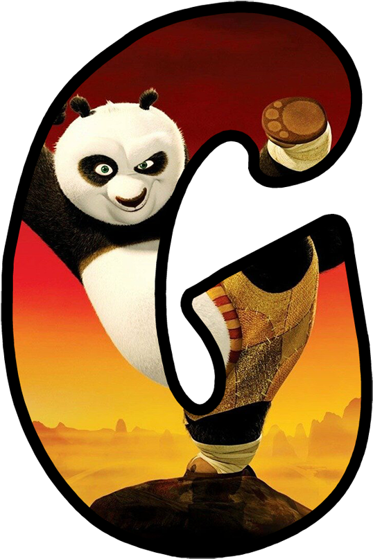 Kung Fu Panda Yin Yang Poster