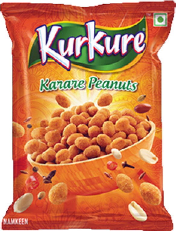 Kurkure Karare Peanuts Package Design