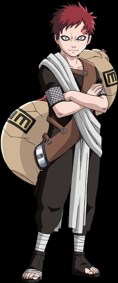 Kurosuōbā Issho Ni Wiki - Gaara Naruto Part 1, HD Png Download PNG with transparent background
