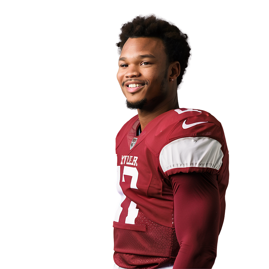 Kyler Murray Interview Smile Png 06252024