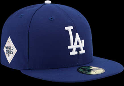 Los Angeles Dodgers World Series 59fifty Patch Fitted - La Dodgers Cap World Series, HD Png Download PNG image with a transparent background, free high-resolution download