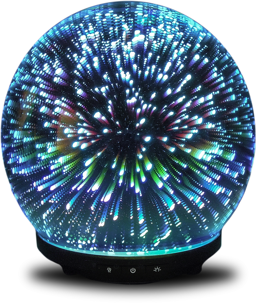 L E D Projection Night Light PNG with transparent background