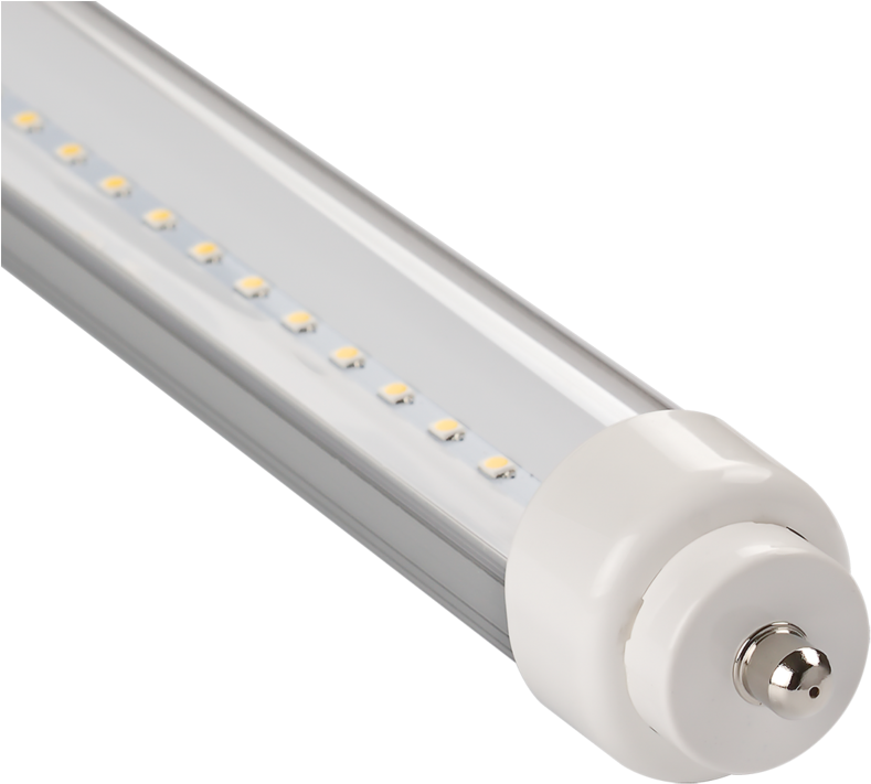 L E D Tube Light Product Showcase PNG with transparent background