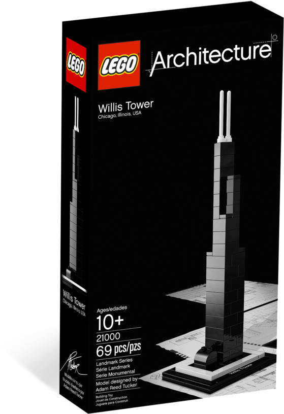 Lego Architecture Sears Tower, HD Png Download PNG with transparent background