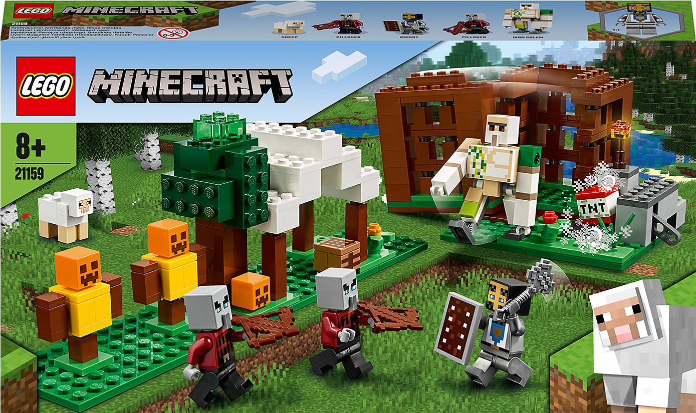 Lego Minecraft The Pillager Outpost, HD Png Download PNG image with a transparent background, free high-resolution download