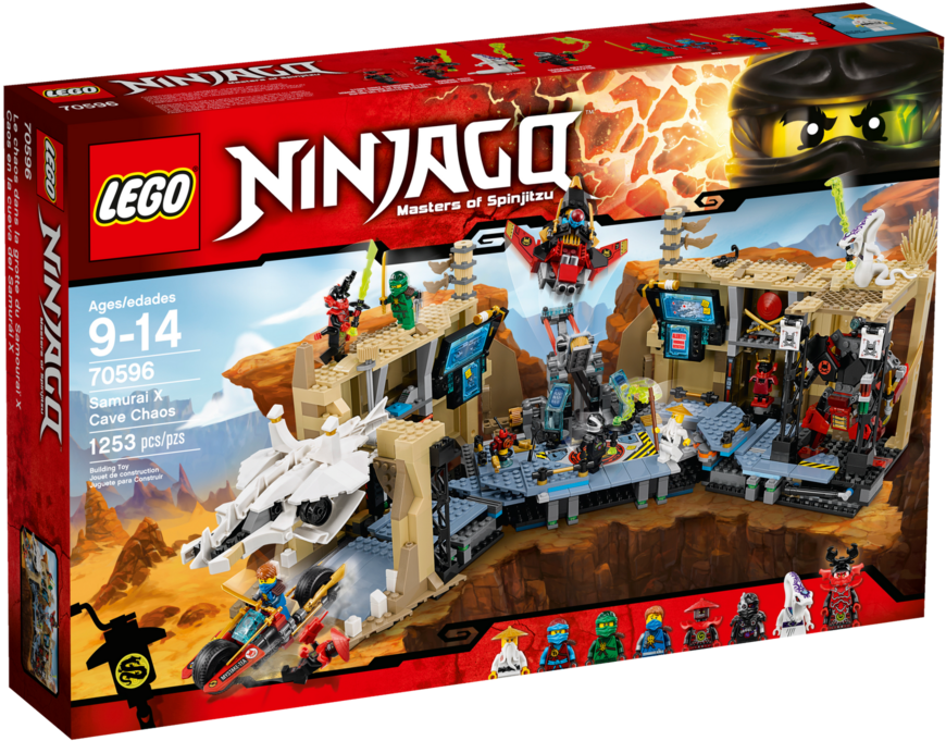 L E G O Ninjago Samurai X Cave Chaos Set70596