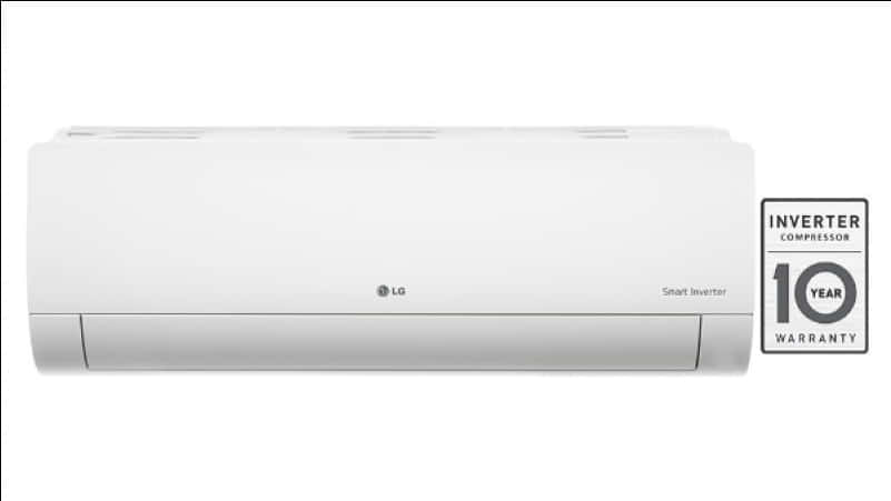 L G Inverter Air Conditioner10 Year Warranty PNG with transparent background